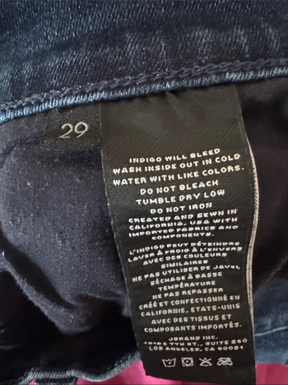 J Brand Deep Indigo Skinny Jeans - Picture 3 of 5